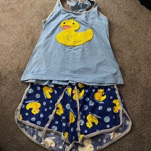 Duck Pajama Set
